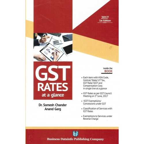 BDP's GST Rates at a Glance by Dr. Somesh Chander & Anand Garg